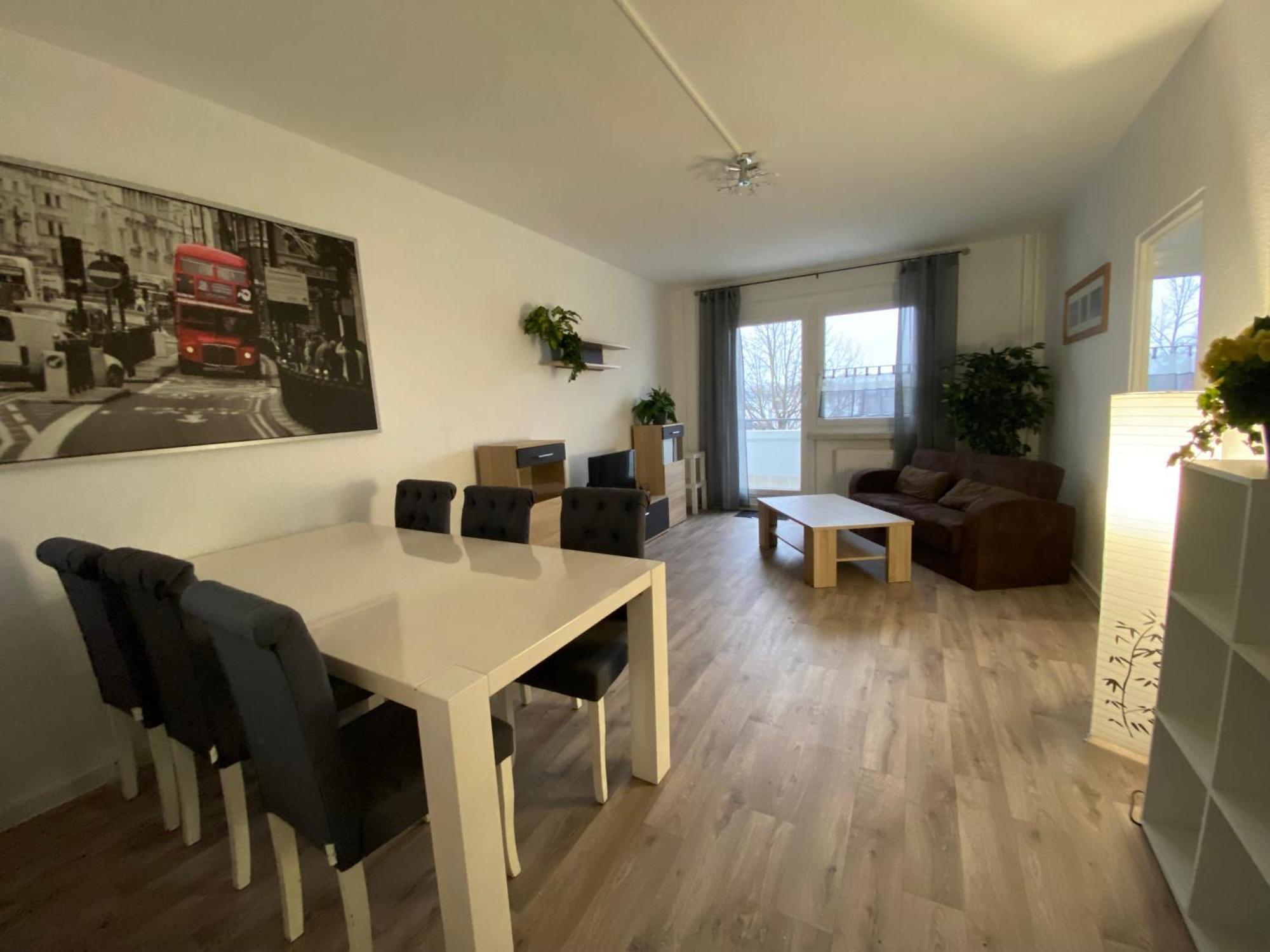 Elbperle Wunderschoene Ferien Und Handwerker Wohnung Magdeburg Exterior foto
